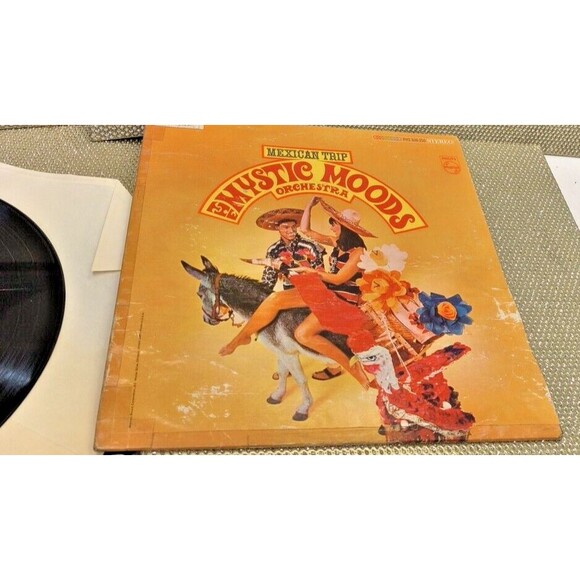 MYSTIC MOODS ORCHESTRA LP - Mexican Trip Vinyl Record LP Vintage Music - Picture 11 of 12